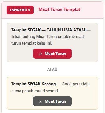 Muat turun templat