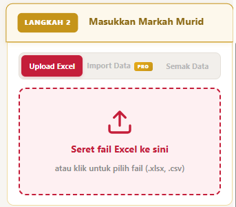 Upload Excel